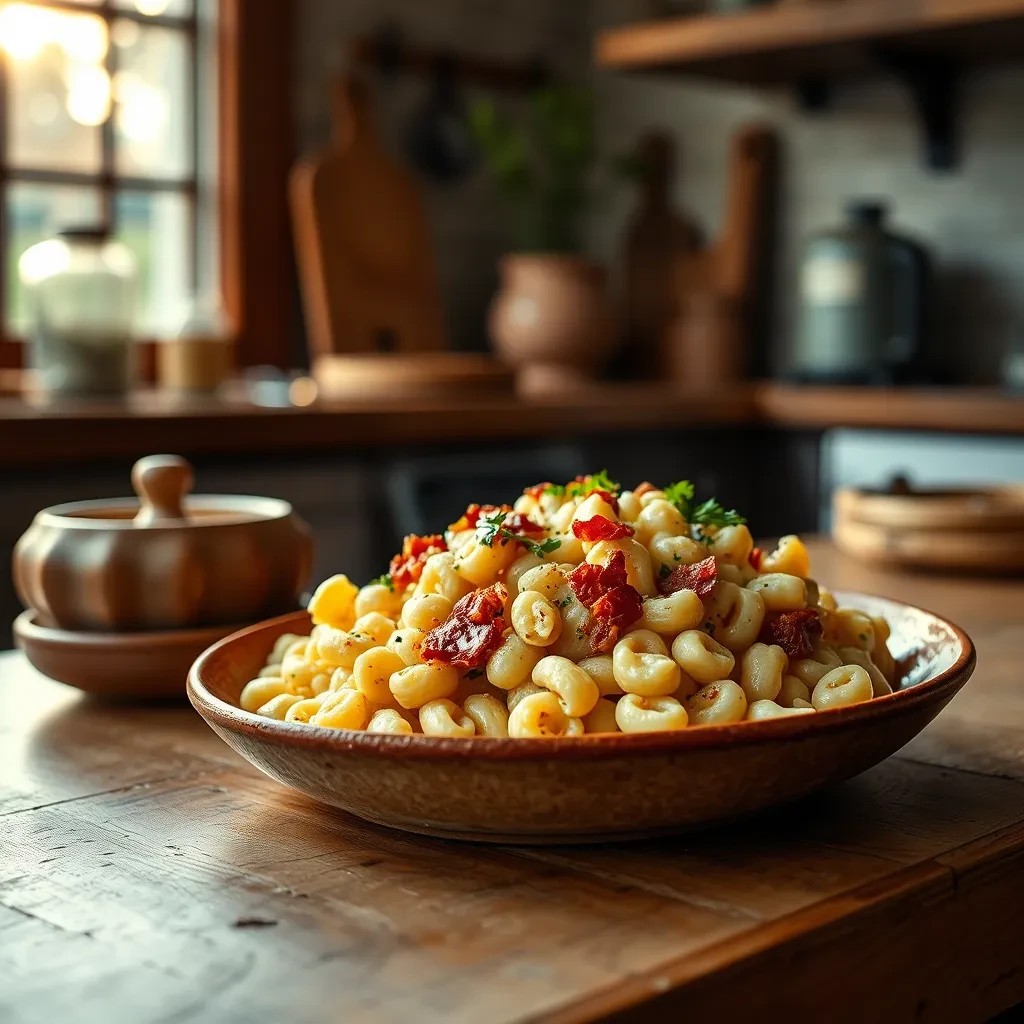 Creamy Bacon Macaroni Salad recipe