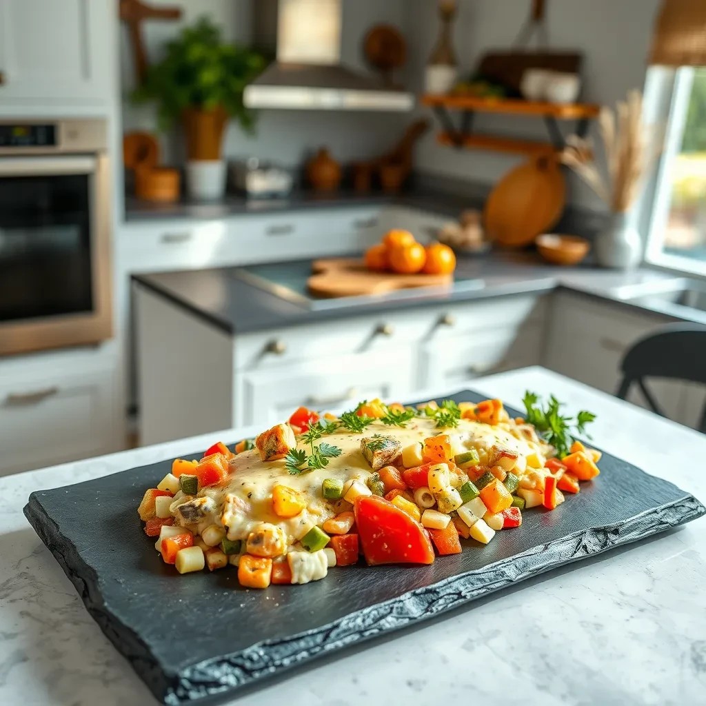 Creamy Fall Vegetable Casserole recipe