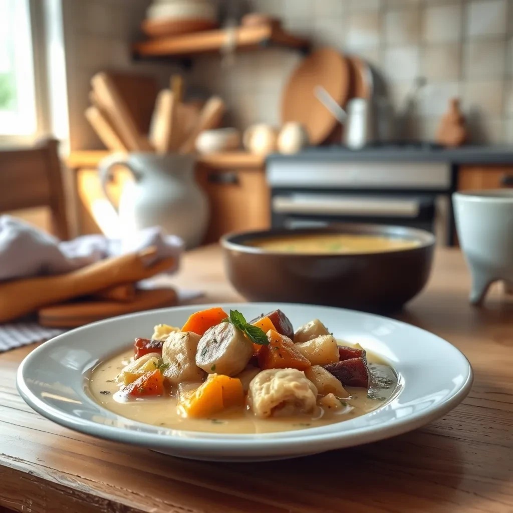 Creamy Irish Root Vegetable Soup recipe