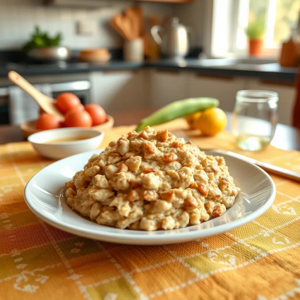 Creamy Peanut Butter Oatmeal recipe