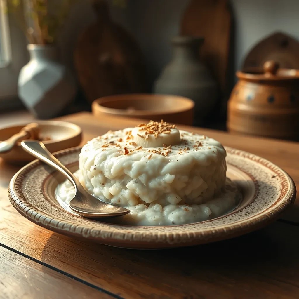 Creamy Scandinavian Rice Porridge recipe