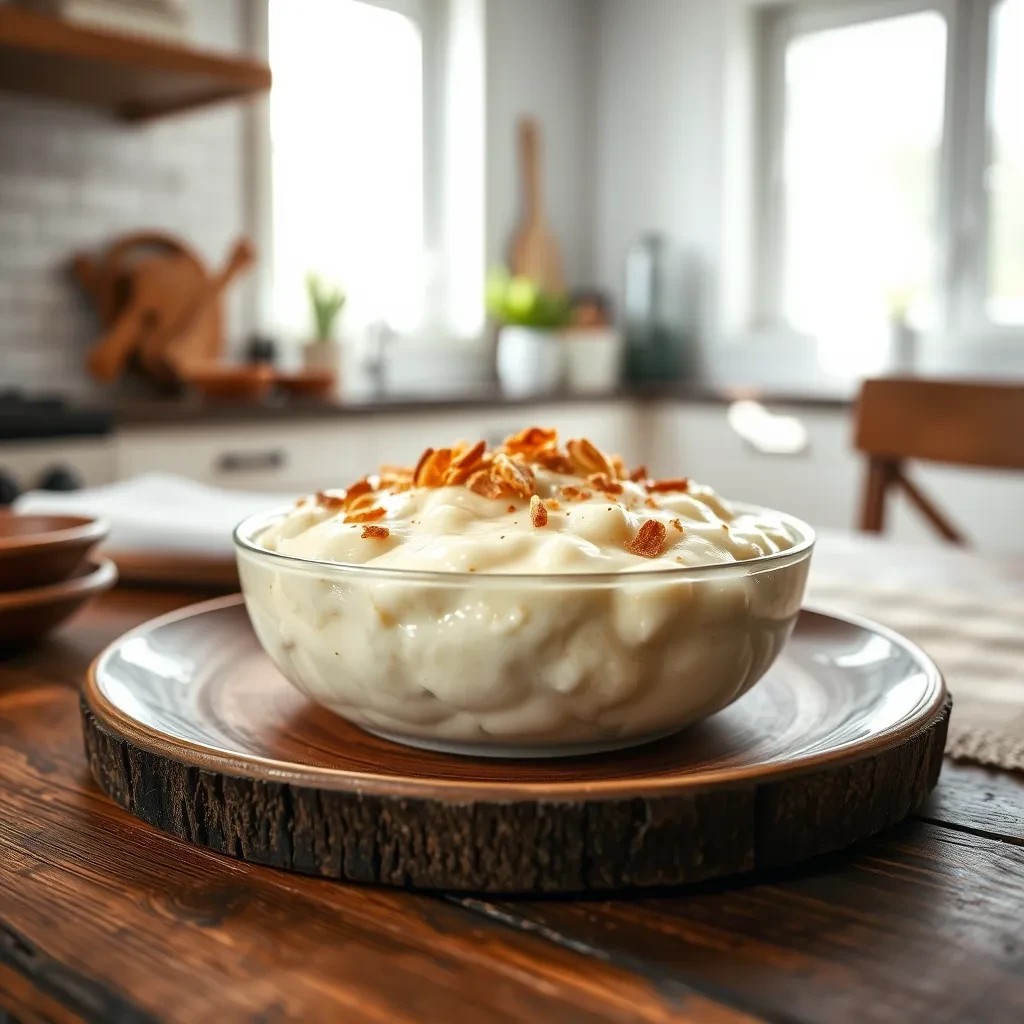 Creamy Slow Cooker Tapioca Pudding recipe