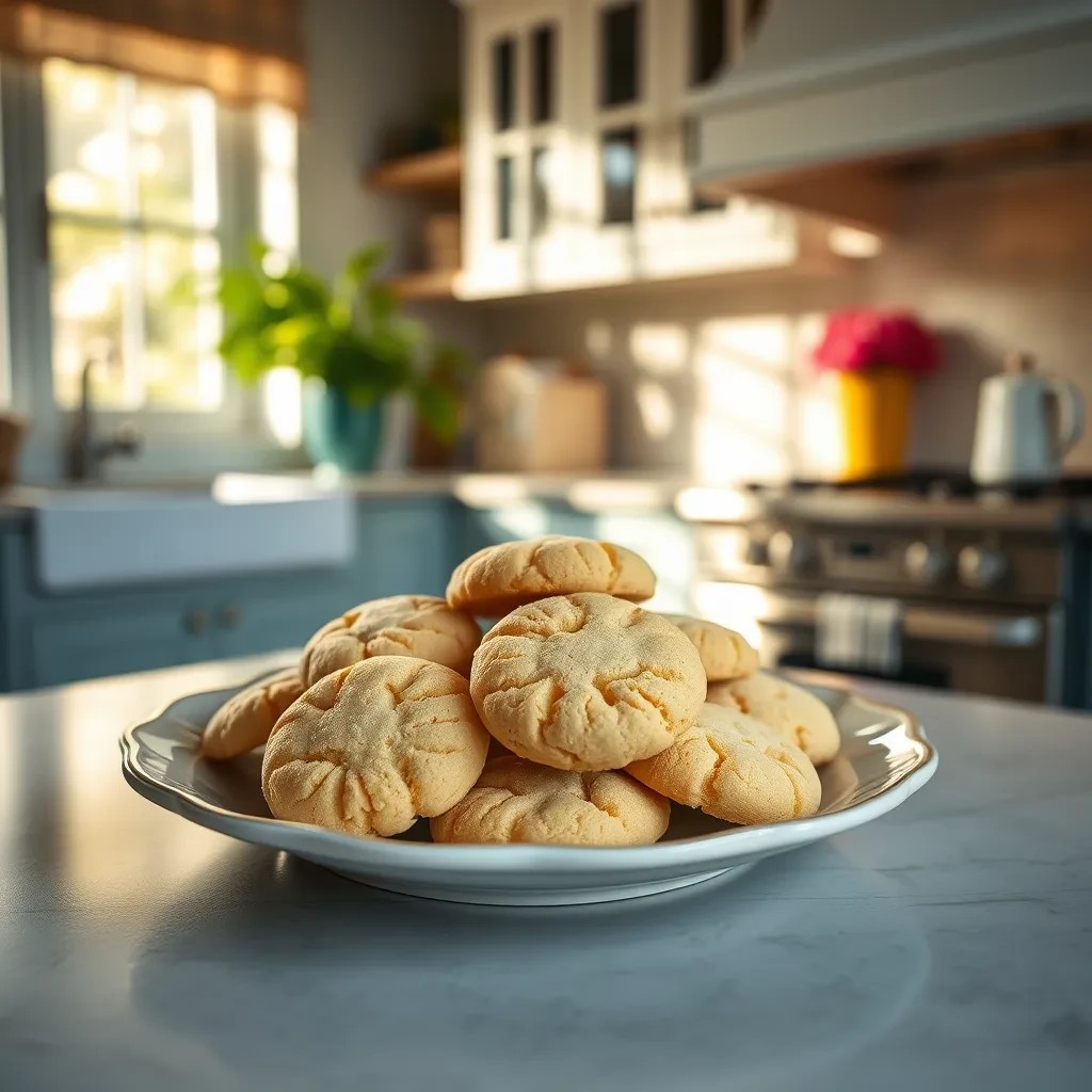 Crispy Swedish Butter Cookies recipe