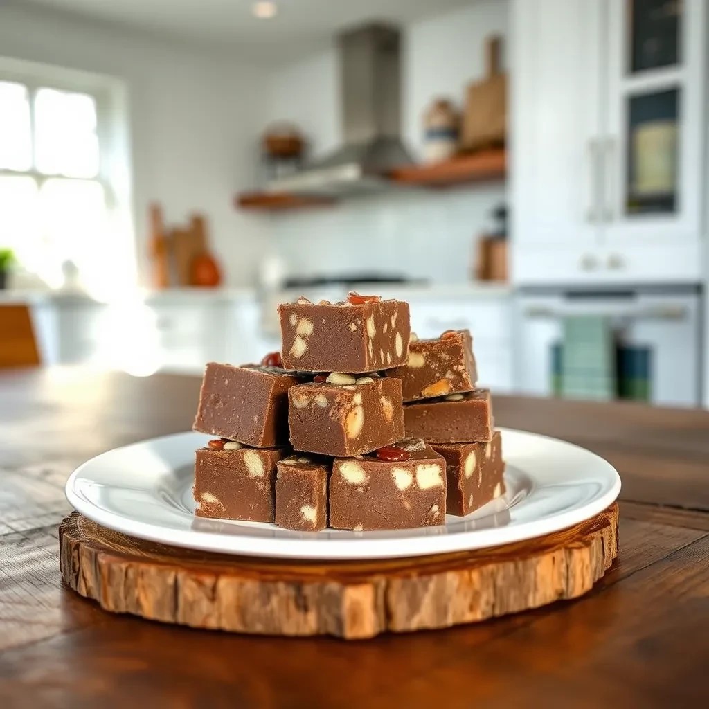 Decadent Candy Bar Fudge recipe