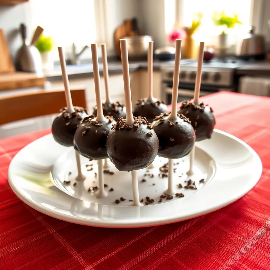 Decadent Chocolate Cake Pops recipe