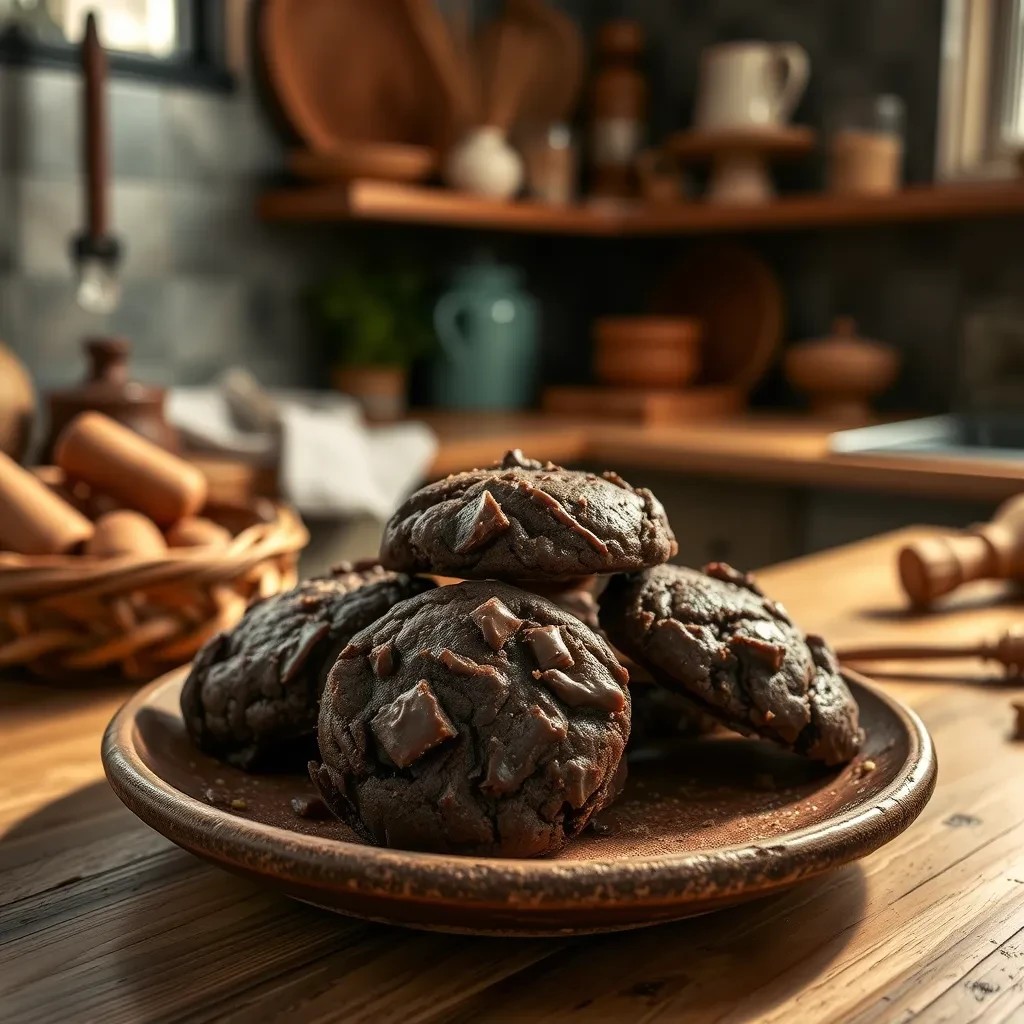 Decadent Fudge Chunk Cookies recipe