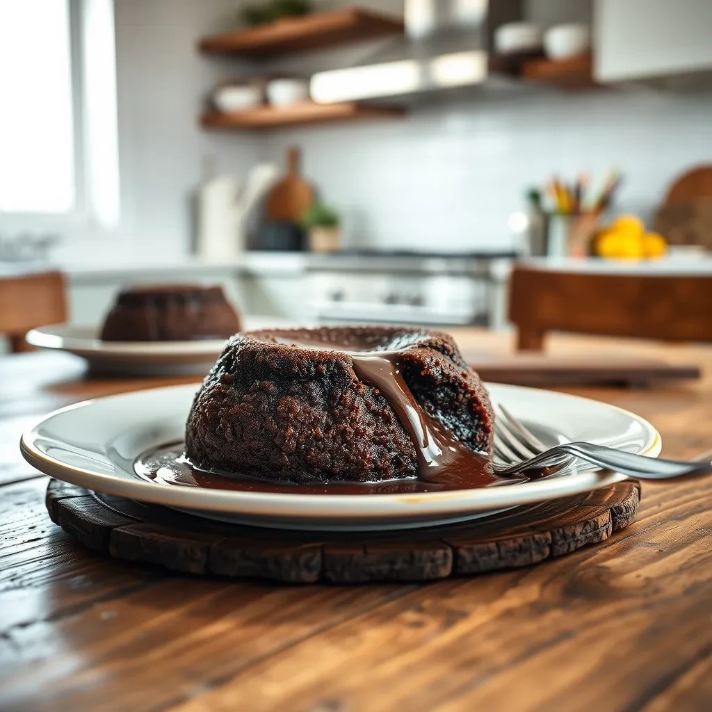 Decadent Idahoan Molten Lava Cakes recipe