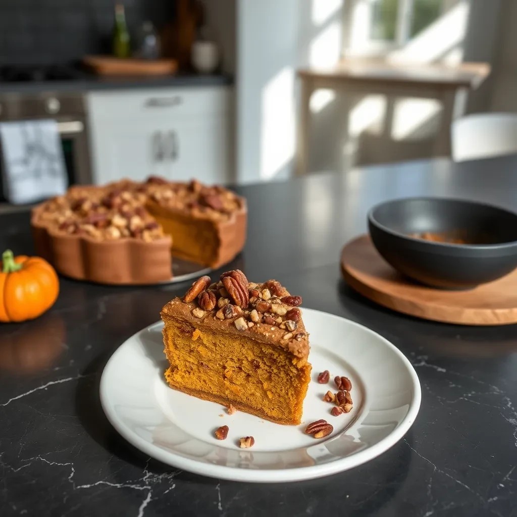 Decadent Pumpkin Pecan Delight recipe