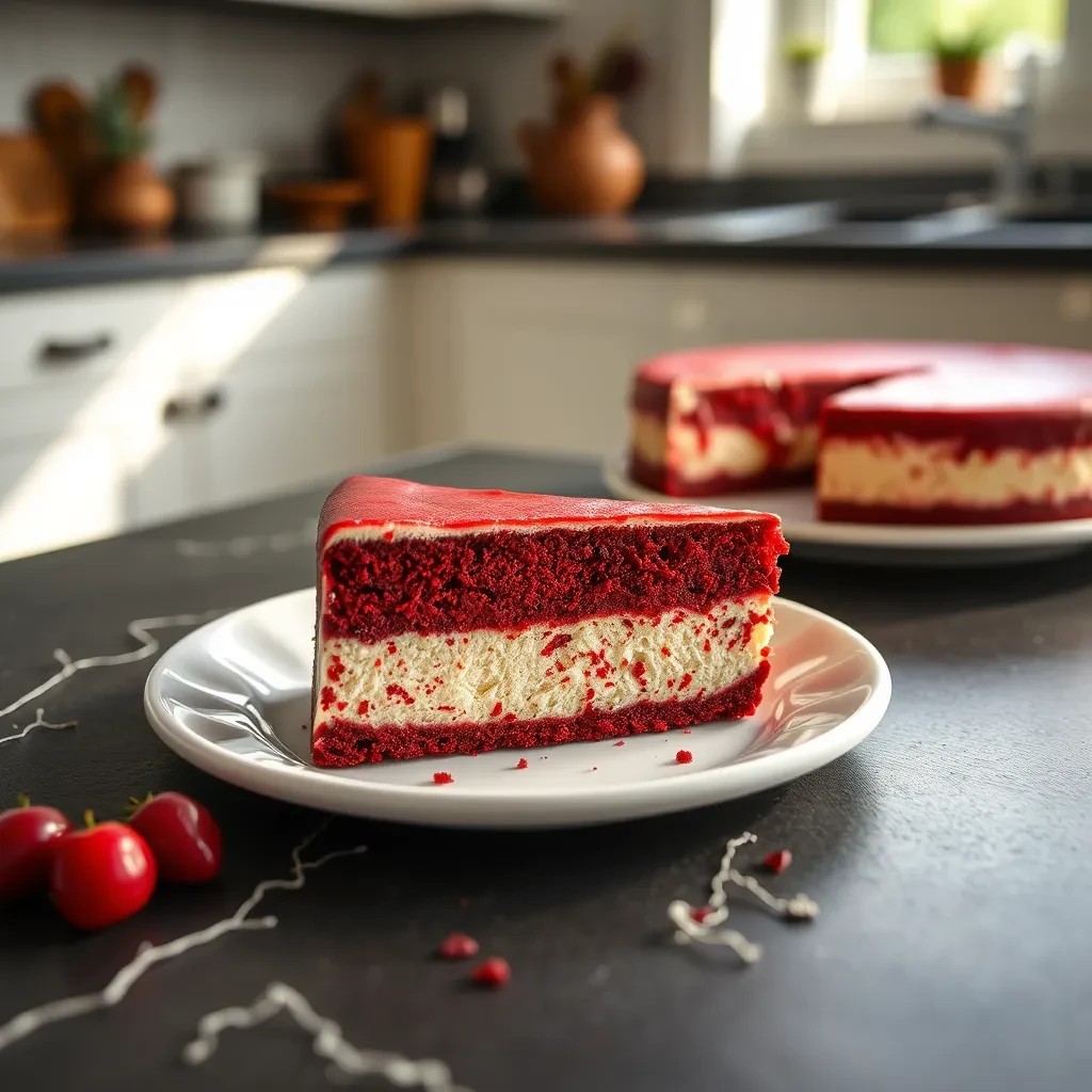 Decadent Red Velvet Cheesecake recipe