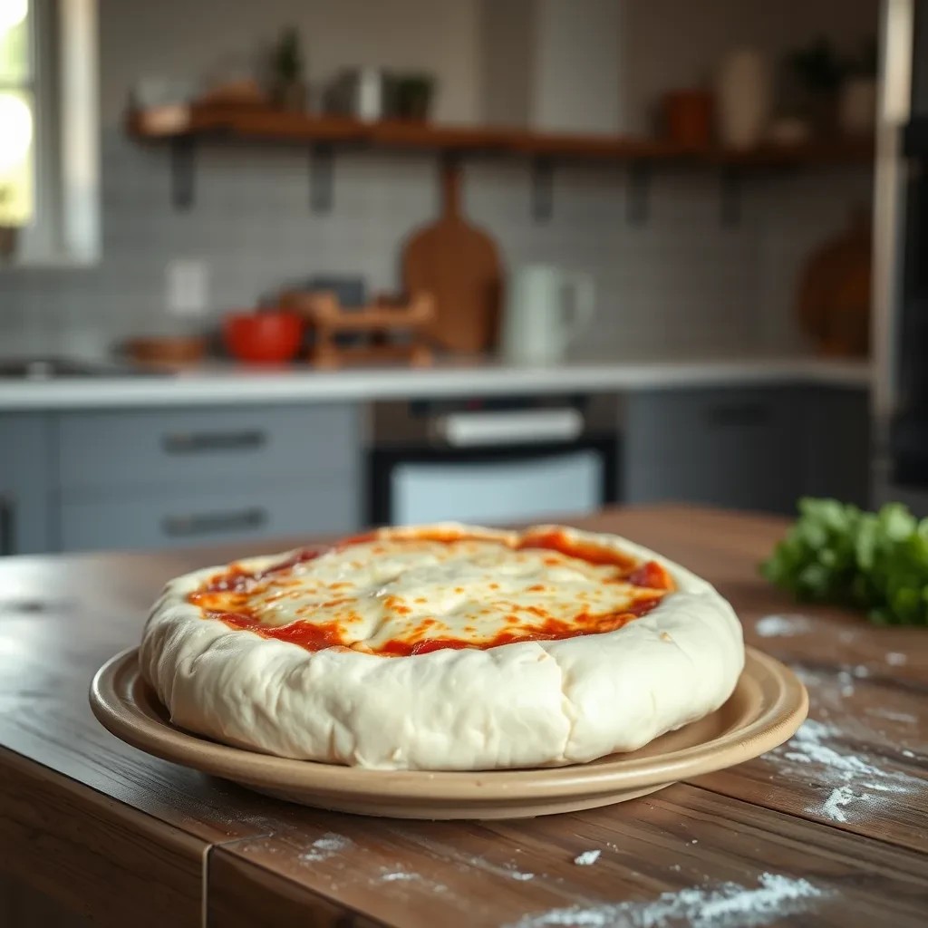 Thick Crust Pizza Dough recipe