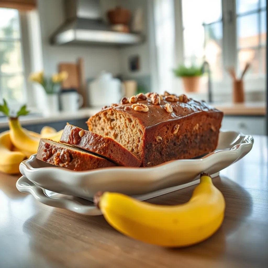 Delicious Banana Nut Bread recipe