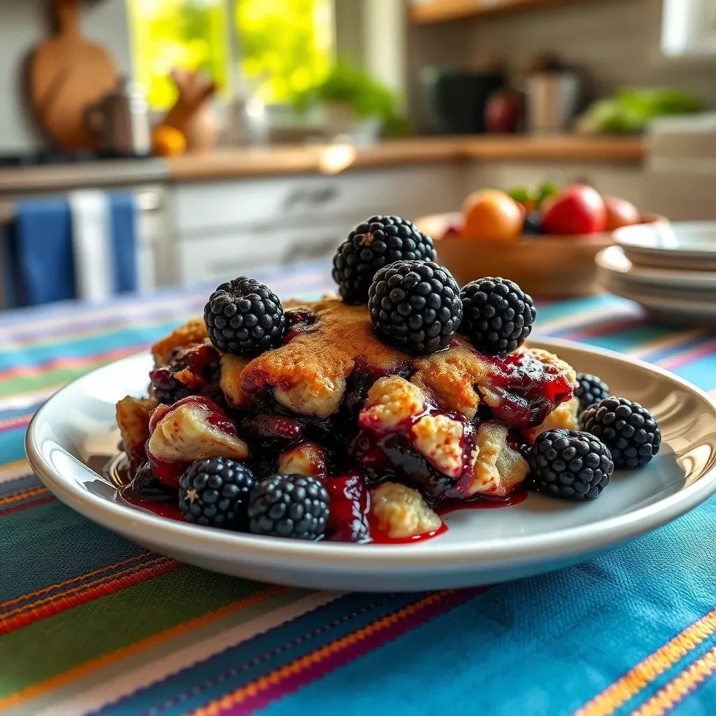 Delicious Blackberry Cobbler recipe