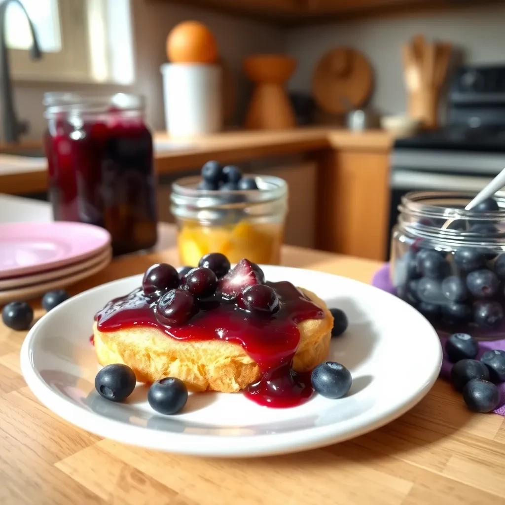 Delicious Blueberry Apple Butter recipe