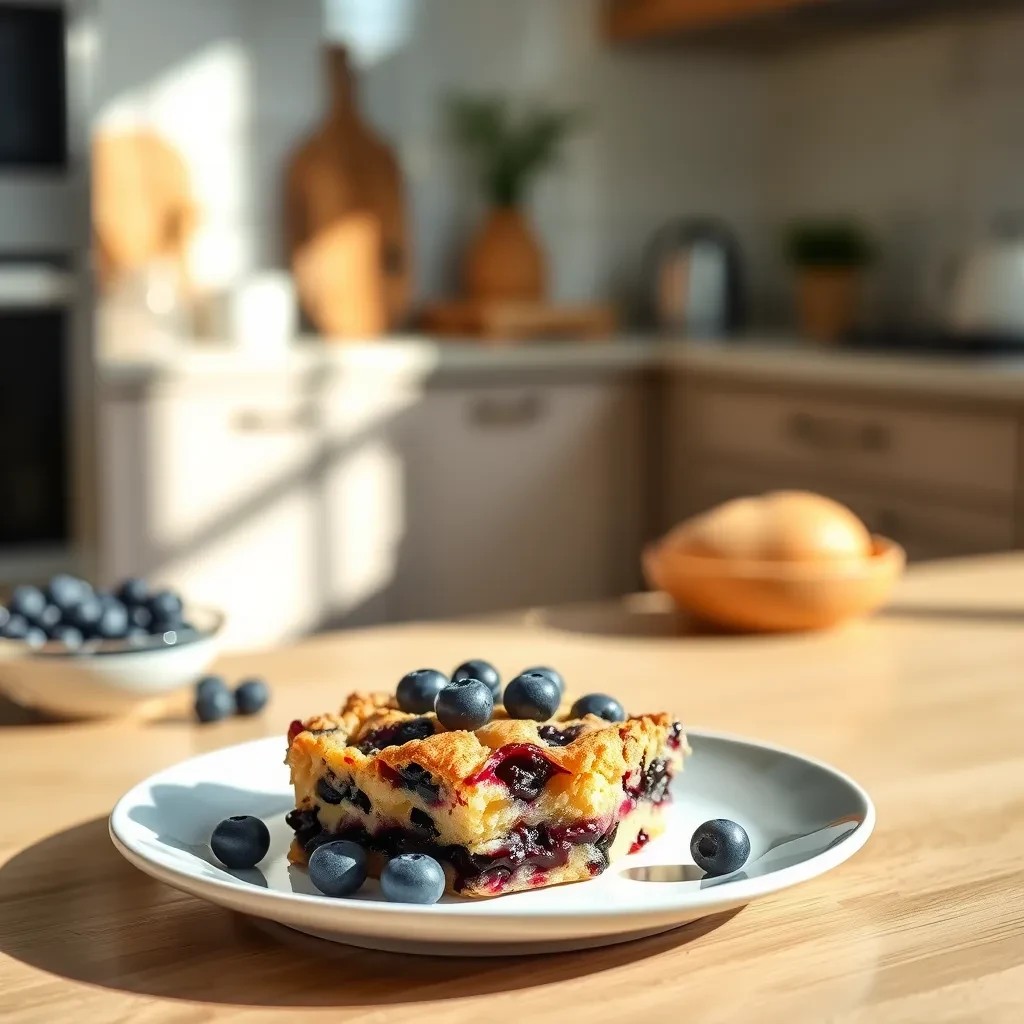 Delicious Blueberry Buckle