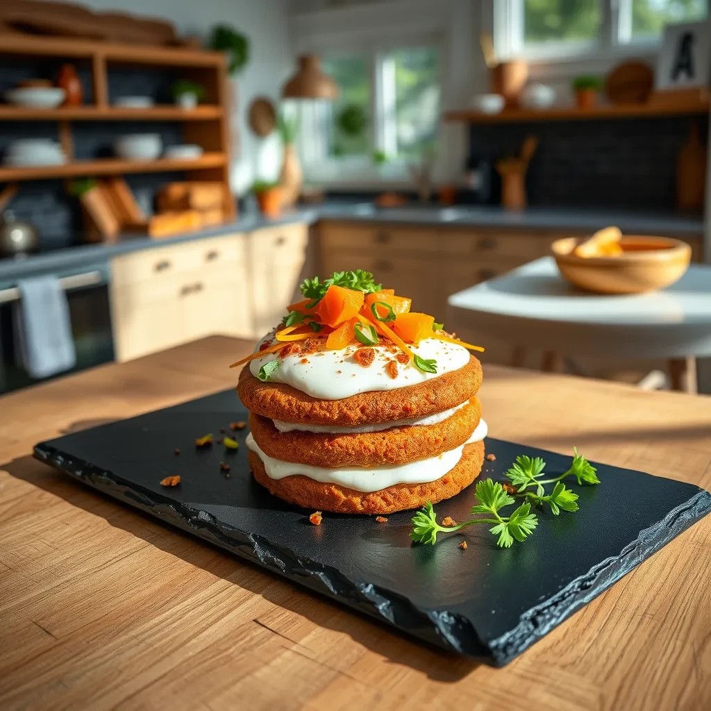 Delicious Carrot Cake Sandwich recipe