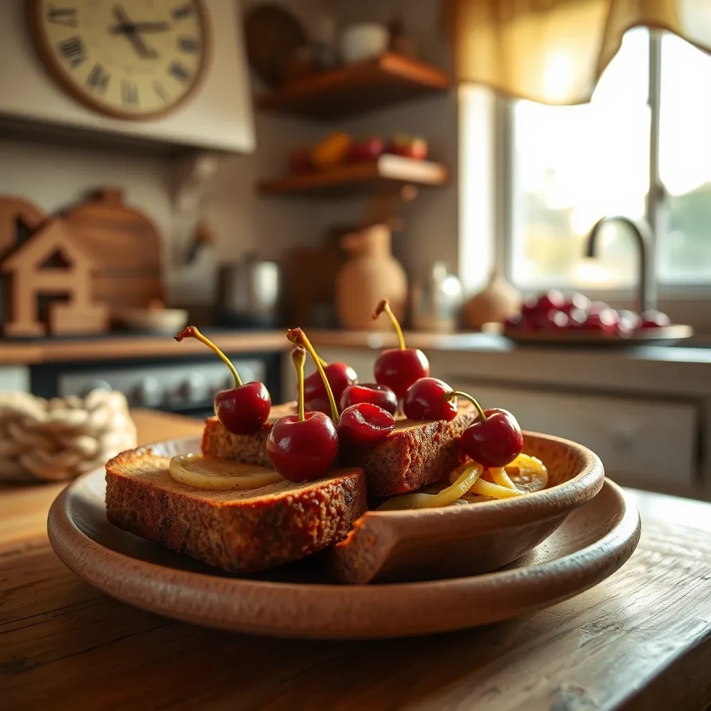 Delicious Cherry Loaf Bread recipe