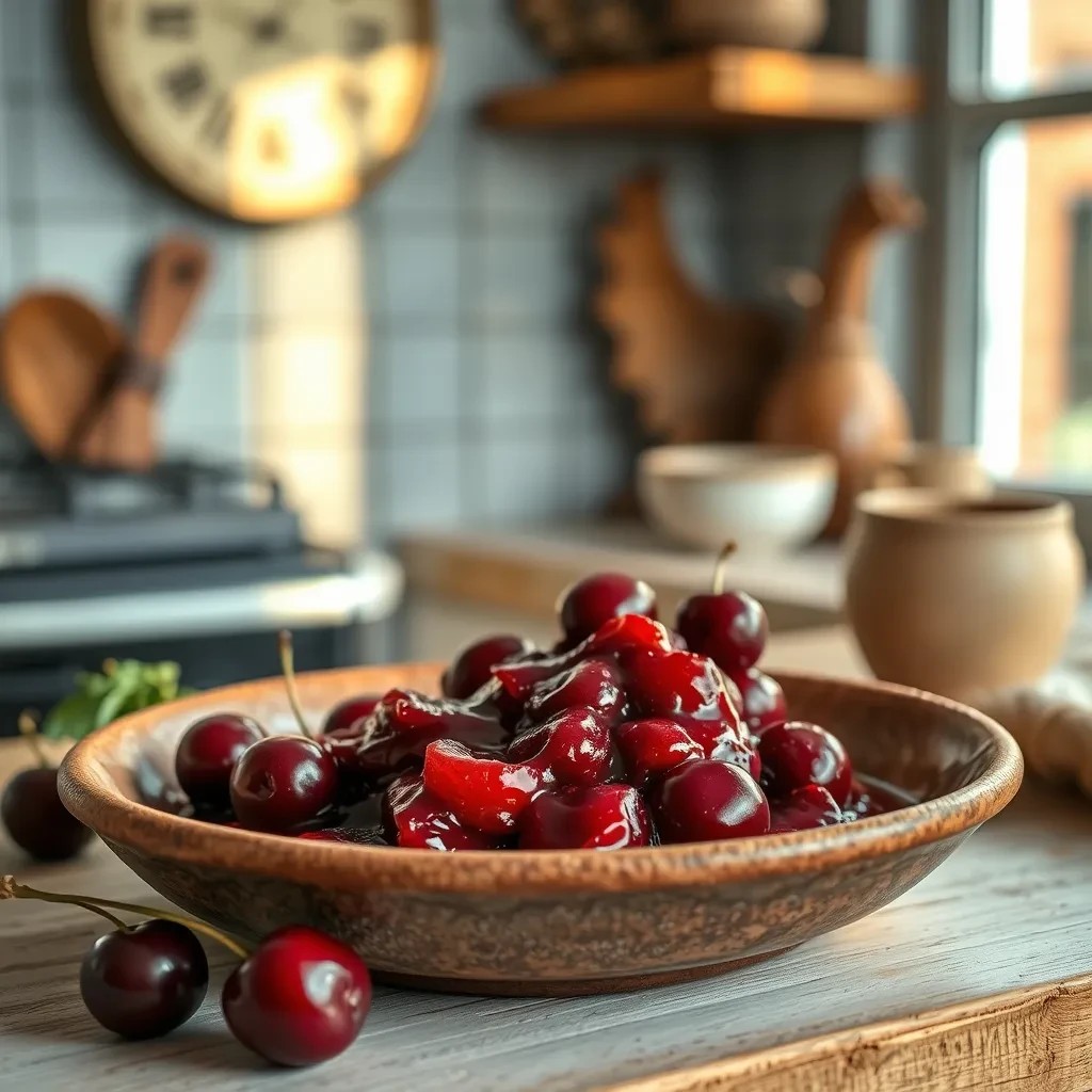 Delicious Flathead Cherry Compote recipe