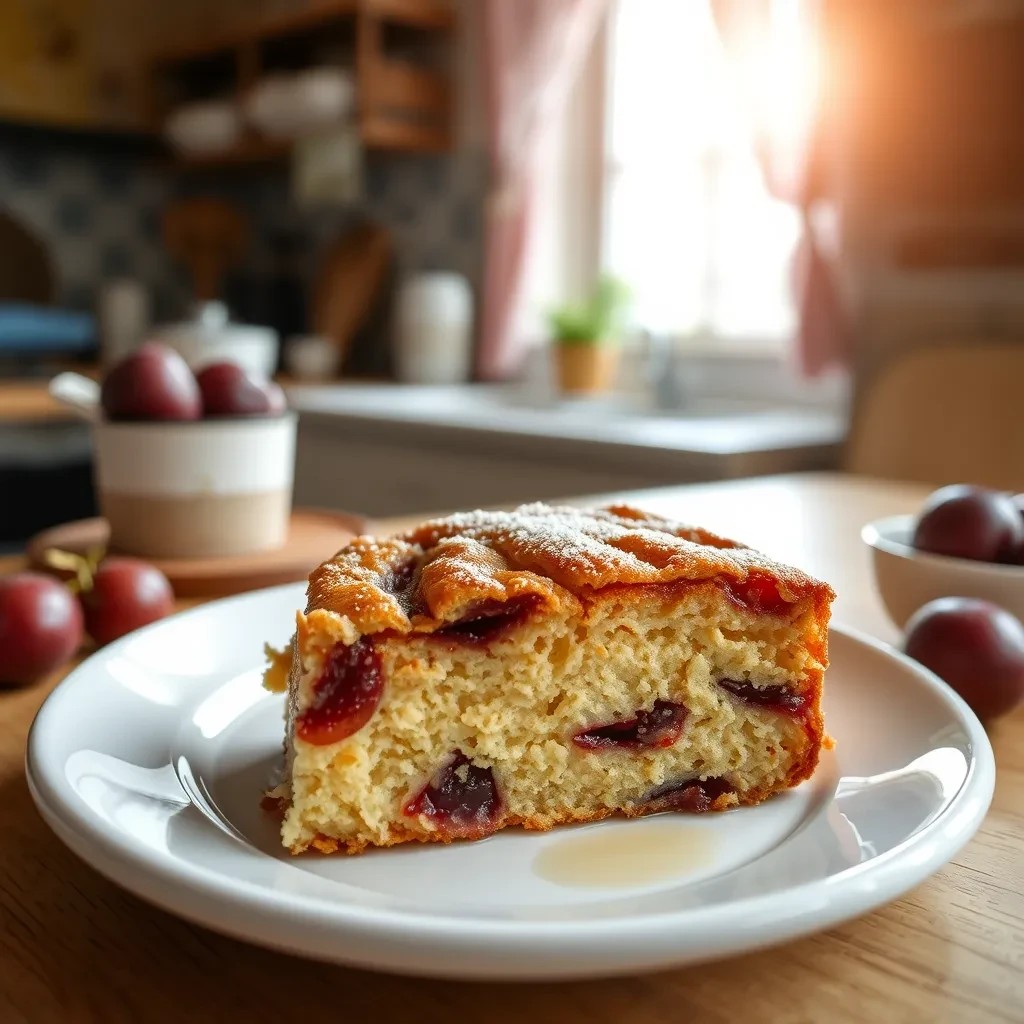 Delicious German Plum Cake recipe