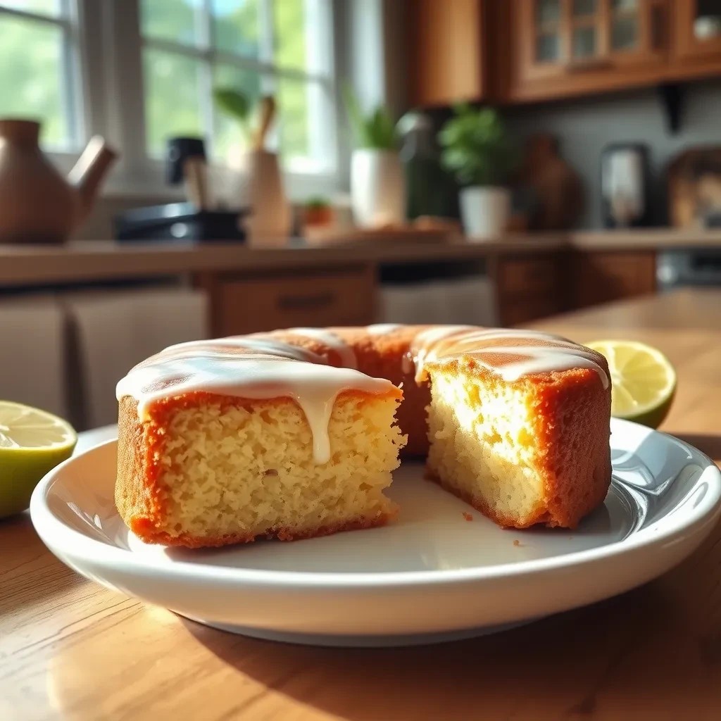 Delicious Key Lime Rum Cake recipe