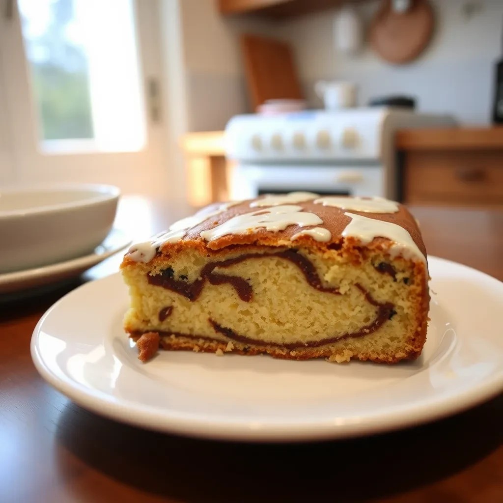 Delicious Marbled Coffee Cake recipe