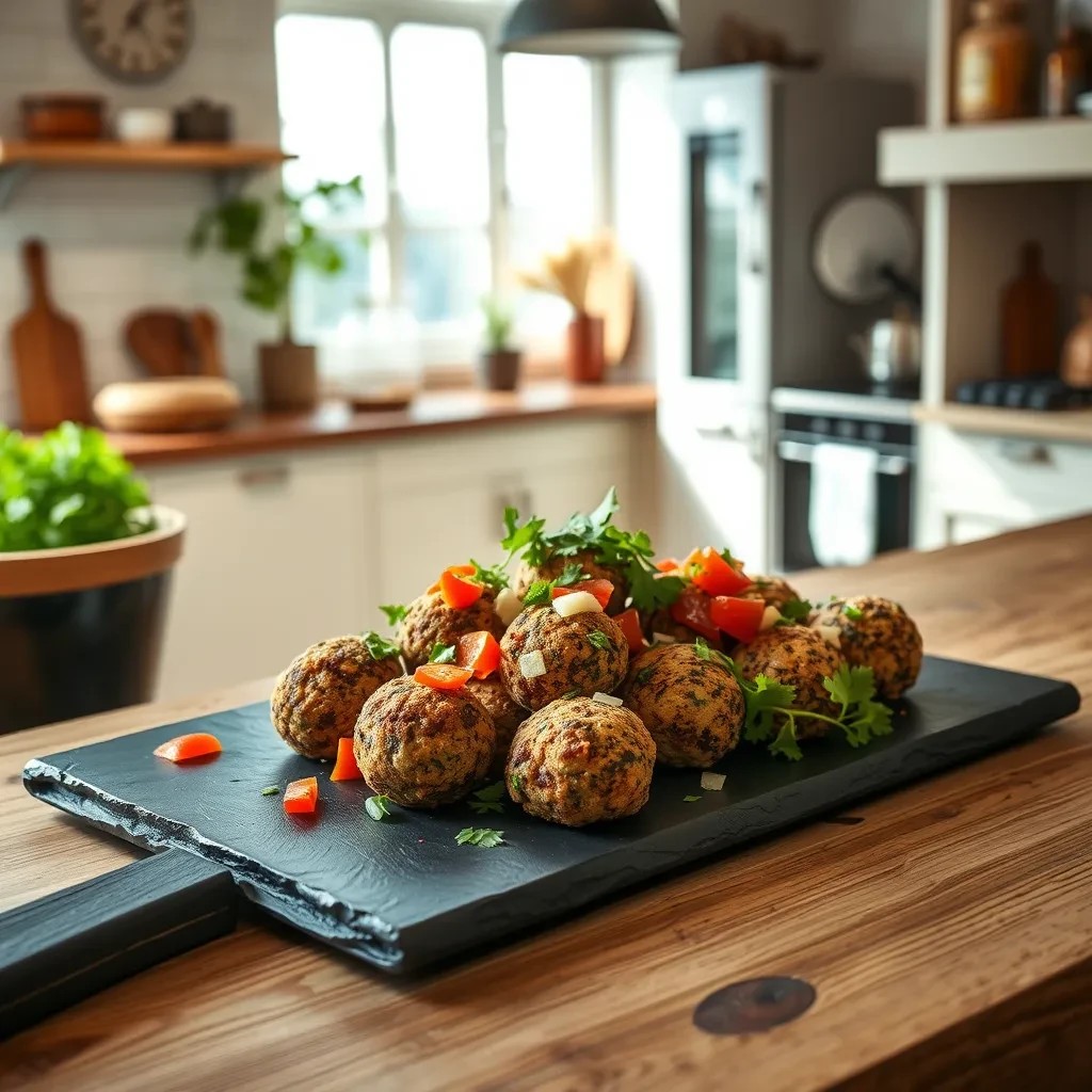 Delicious Middle Eastern Falafels recipe