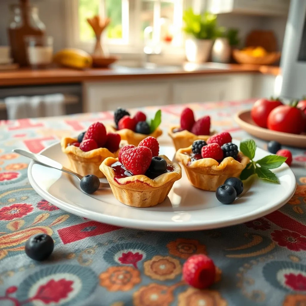 Delicious Mini Berry Pies recipe