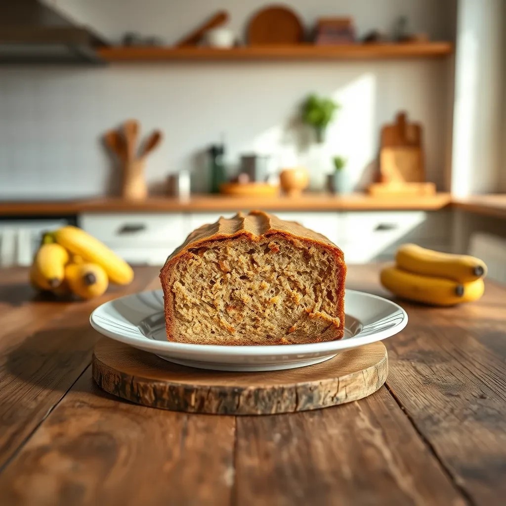 Delicious Peanut Butter Banana Bread recipe