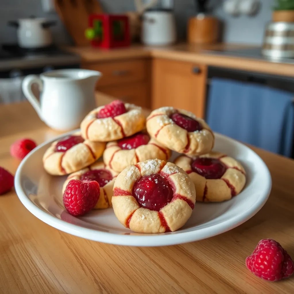 Delicious Raspberry Linzer Cookies recipe