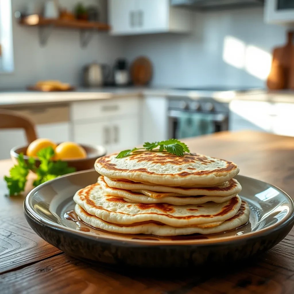 Delicious Rice Flour Pancakes recipe