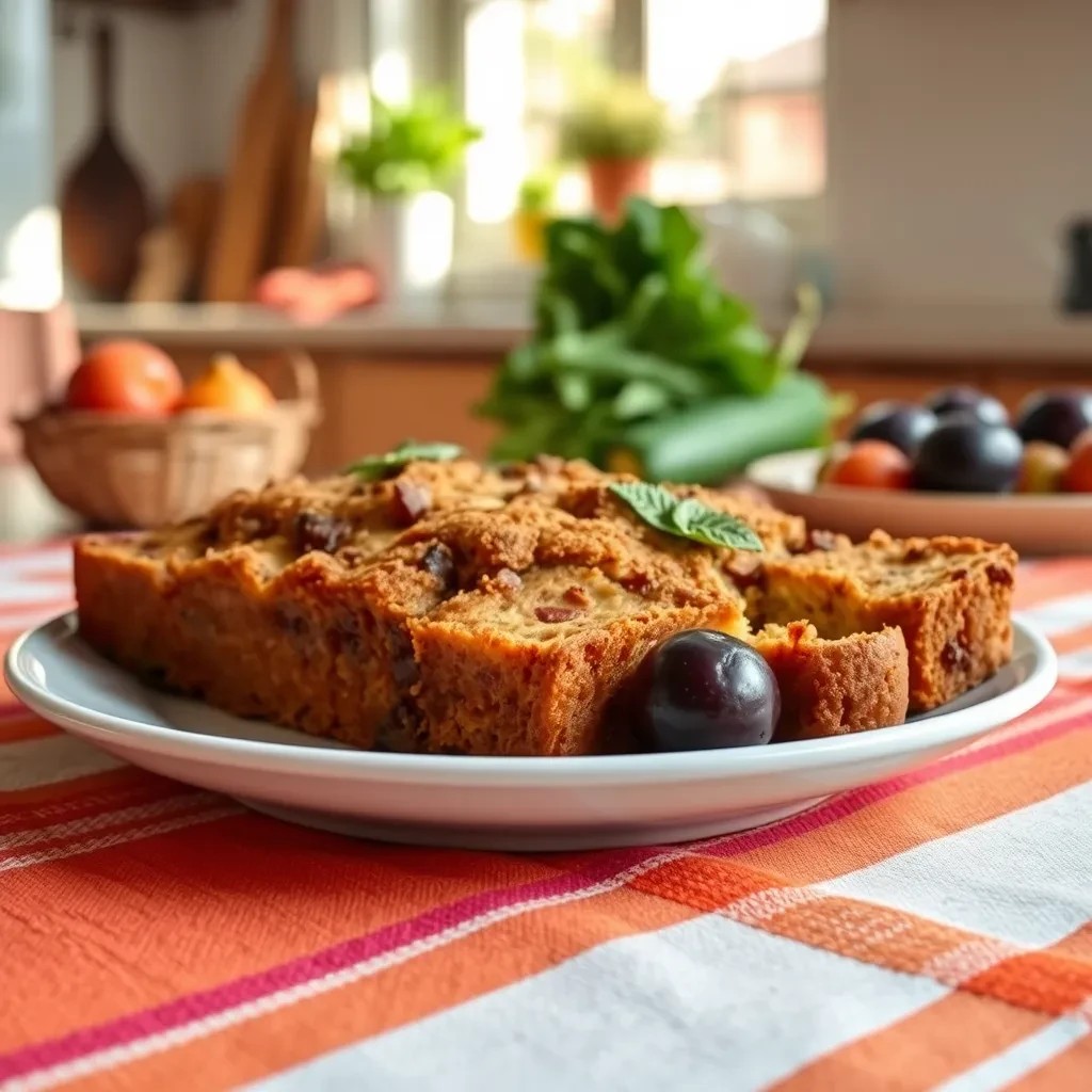 Delicious Zucchini Plum Bread recipe