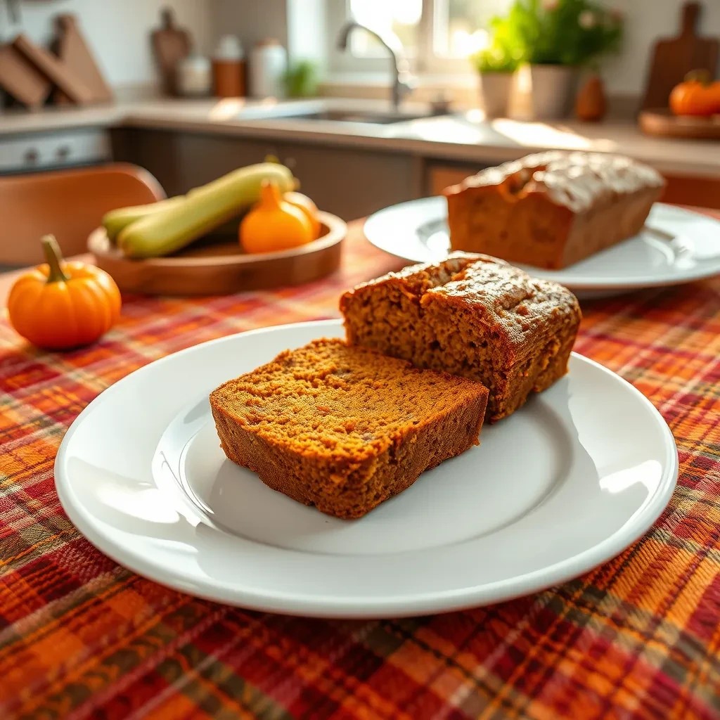 Deliciously Spiced Pumpkin Bread recipe