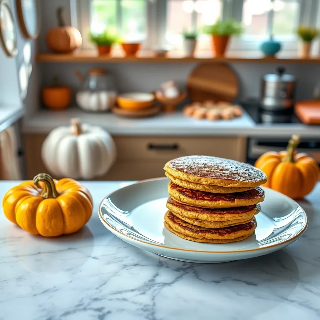 Double Pumpkin Pancakes recipe