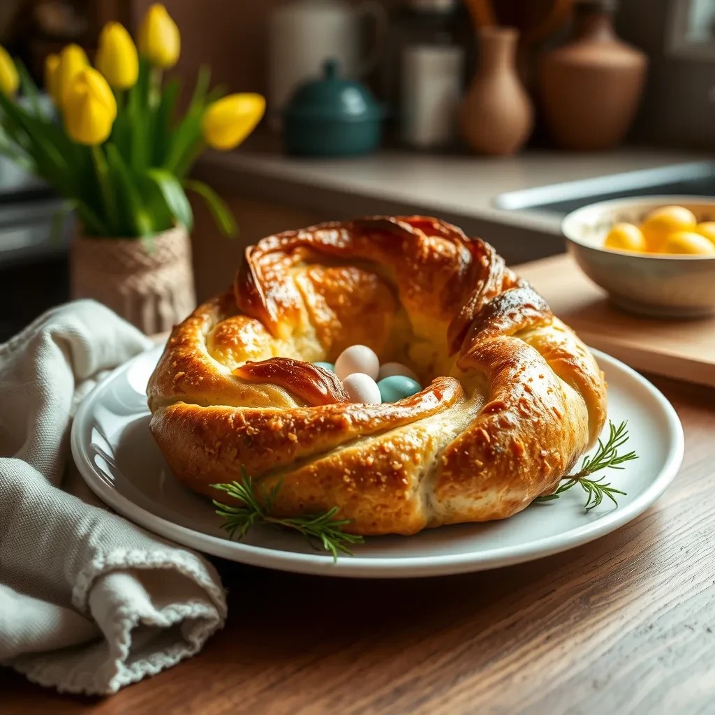 Easter Nest Bread recipe