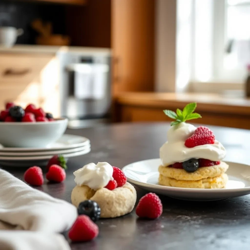 Festive Berry Shortcake Delight recipe