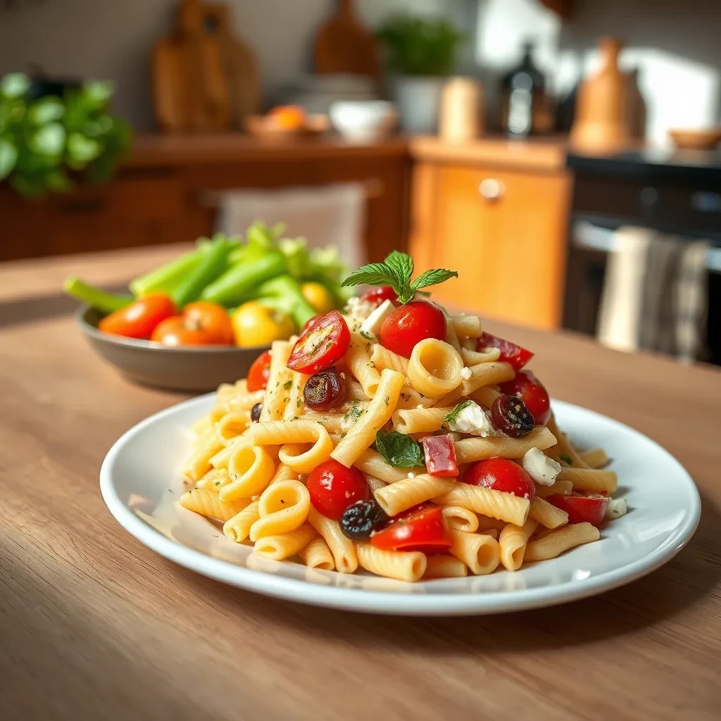 Festive Pasta Salad recipe