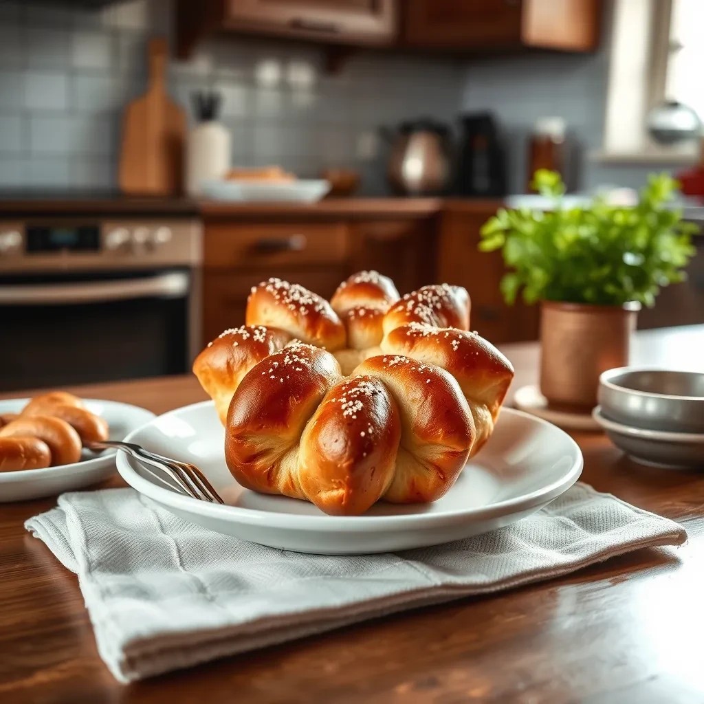 Festive Star Challah for Hanukkah recipe