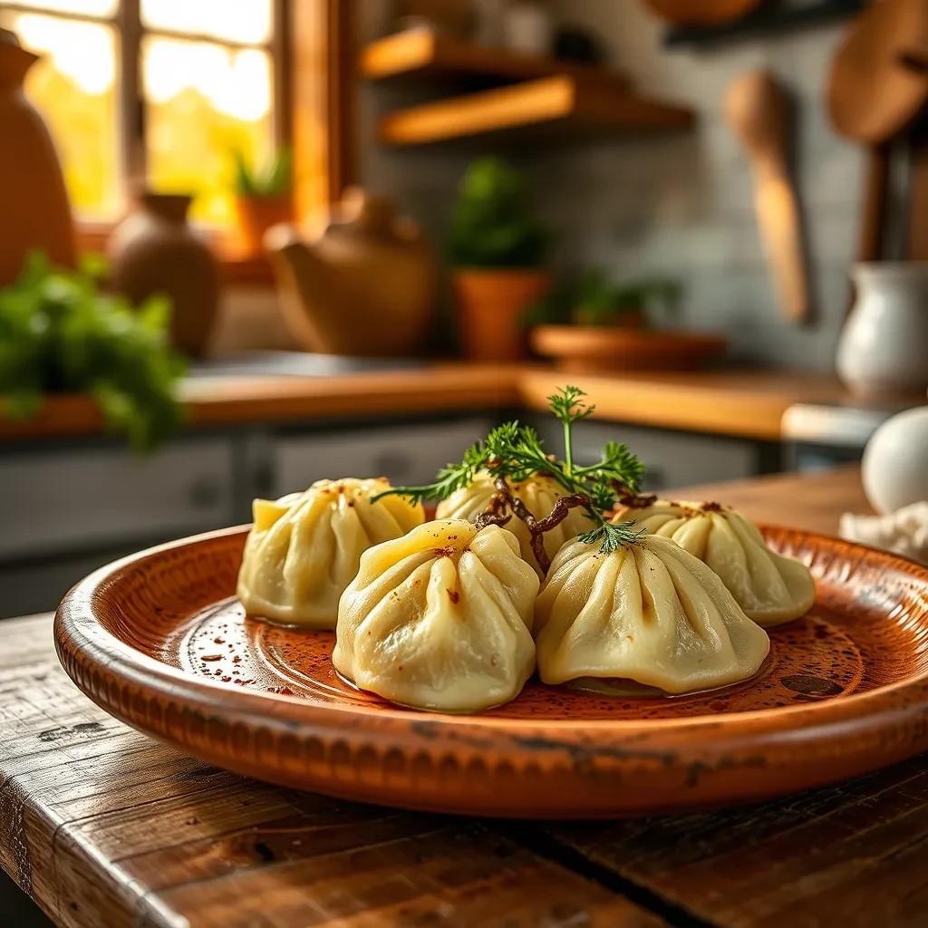 Feta Stuffed Pogaca Dumplings recipe