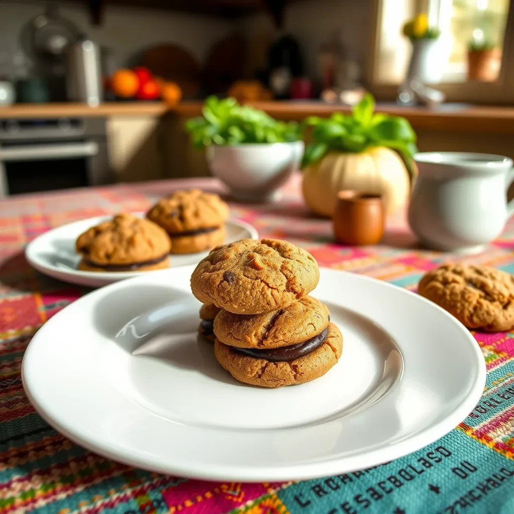 Molasses Filled Cookies recipe