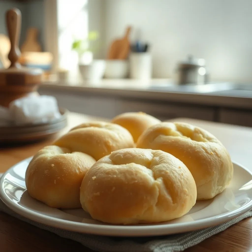 Fluffy Homemade Yeast Rolls recipe