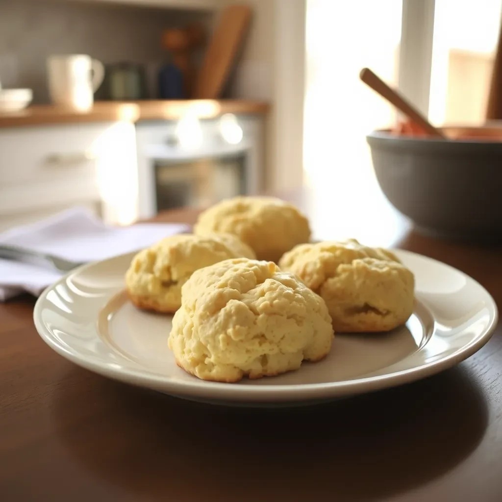 Fluffy Vanilla Yogurt Scones recipe