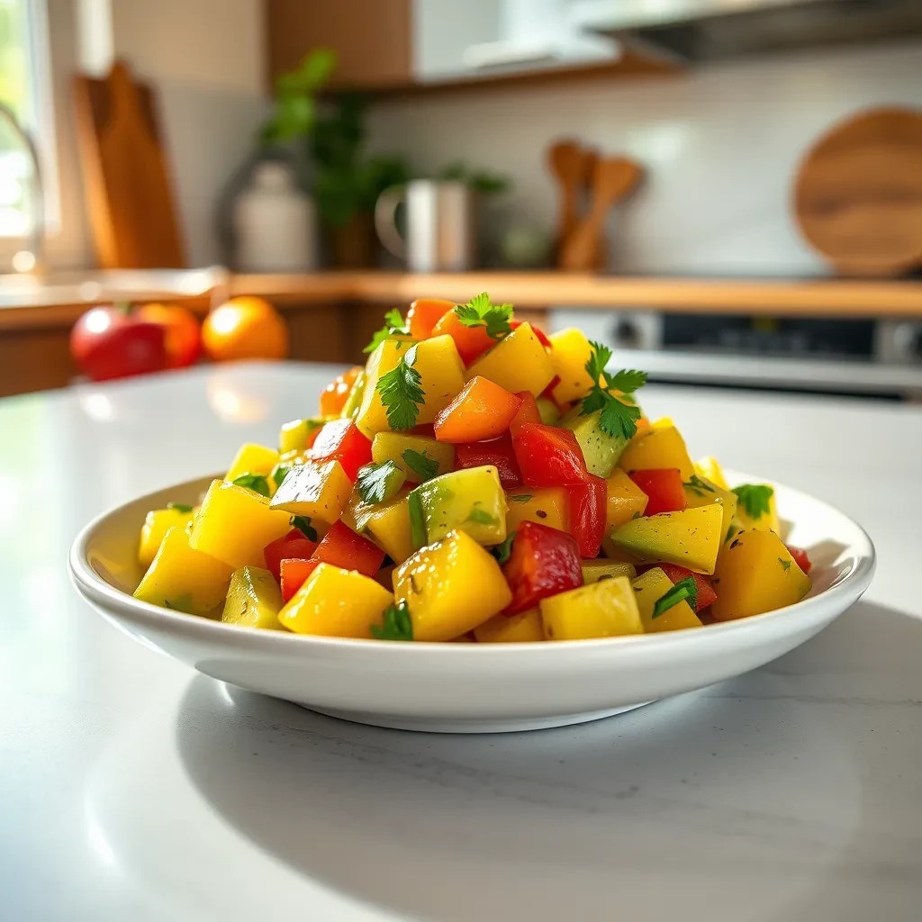 Fresh Avocado-Mango Salsa recipe