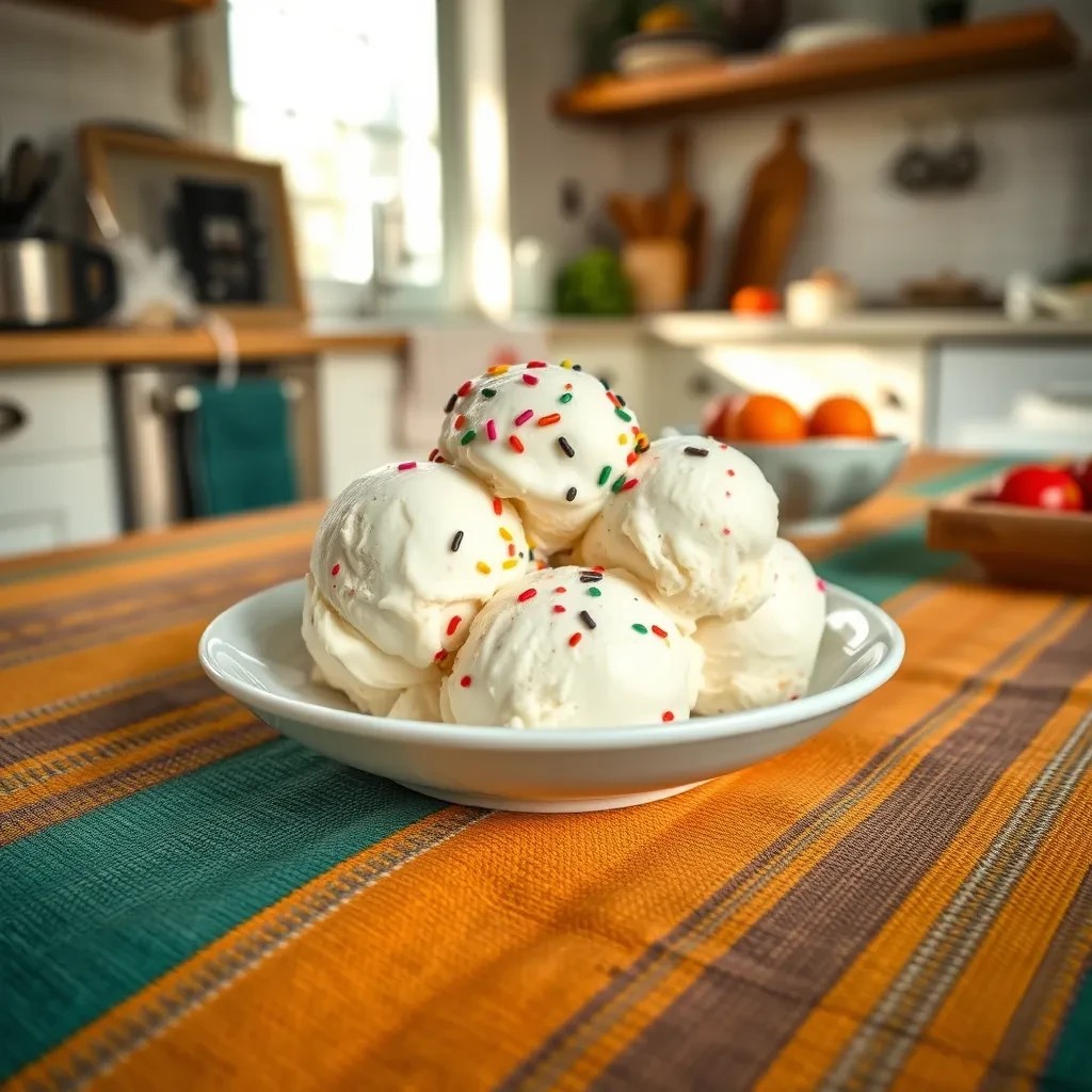 Funfetti Cake Batter Ice Cream Delight recipe