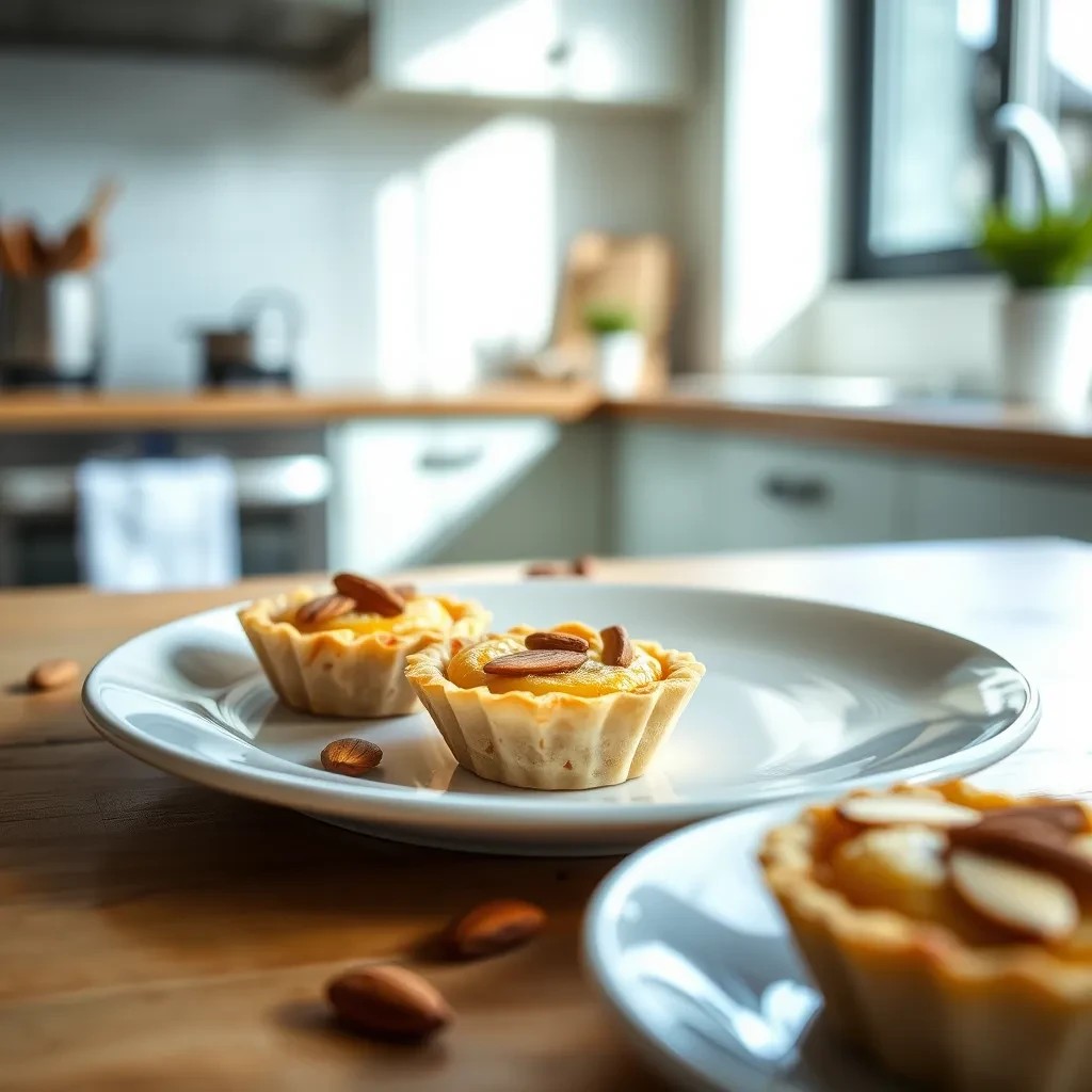 Gluten Free Almond Tarts recipe