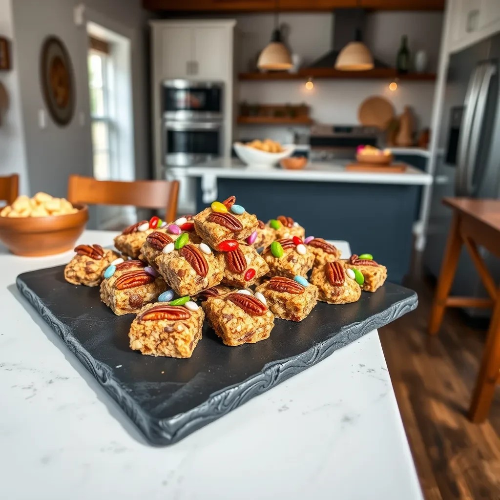 Graham Cracker Pecan Treats recipe