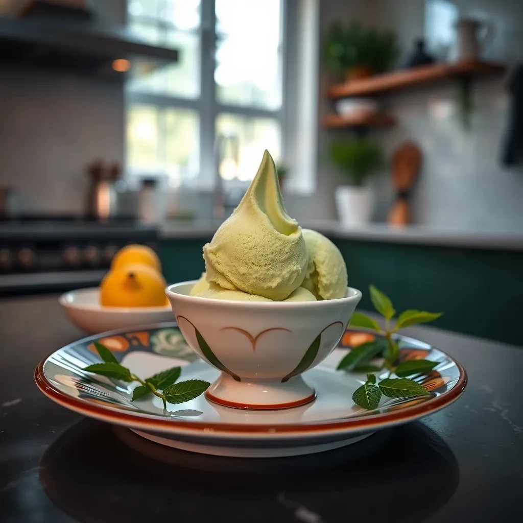 Matcha Green Tea Ice Cream recipe