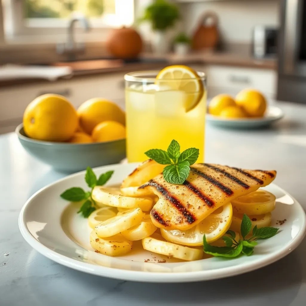 Lemon Limeade on the Grill recipe