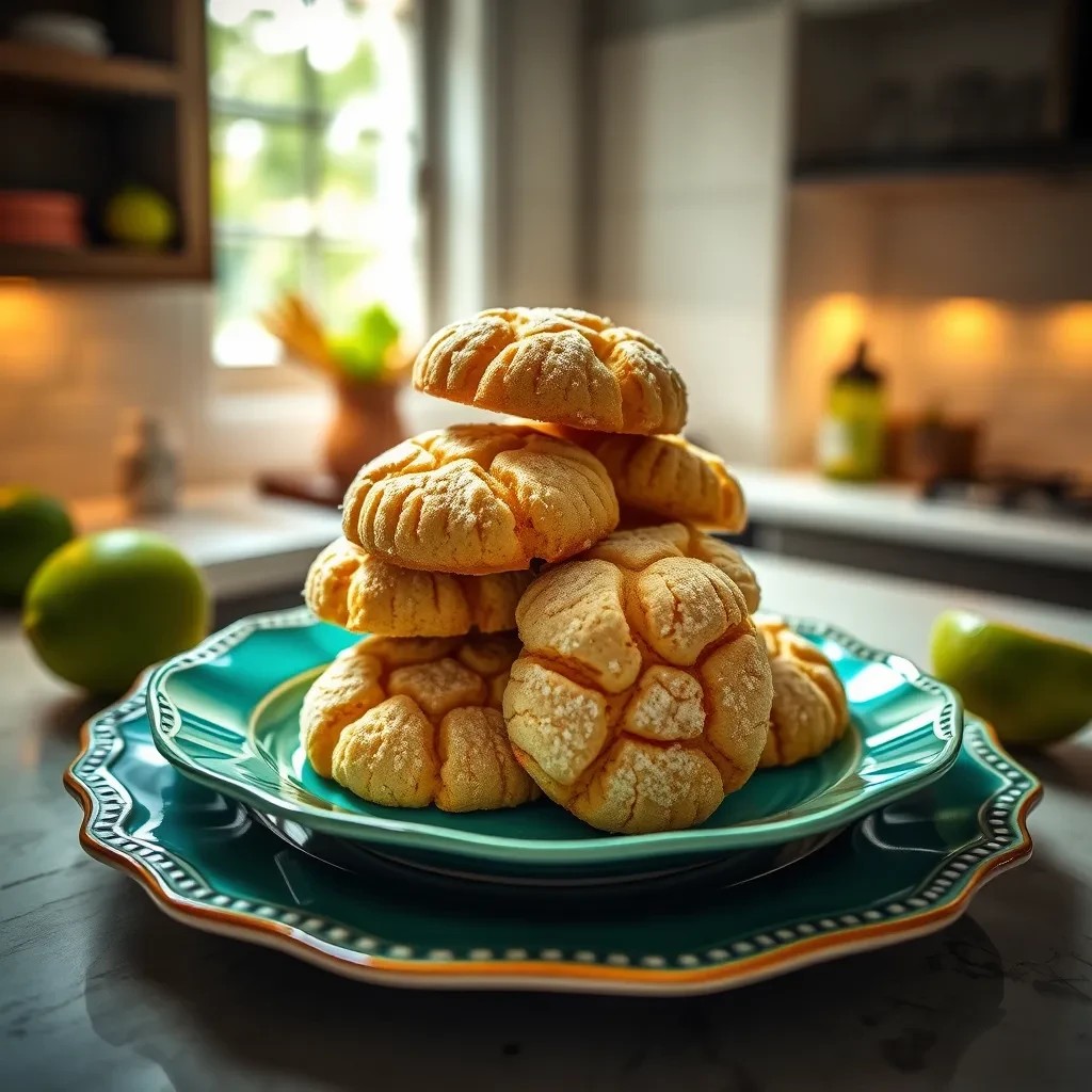 Guyanese Zesty Lime Cookies recipe