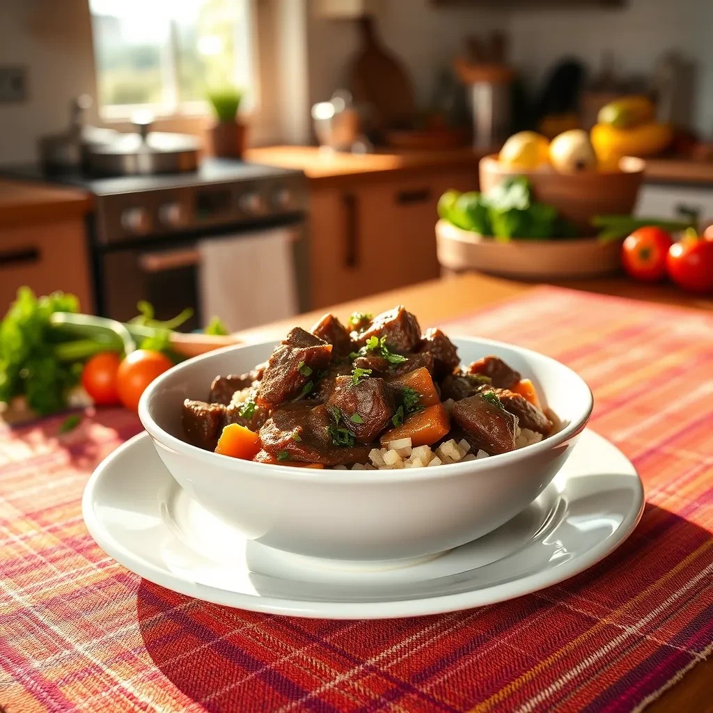 Healthy Slow Cooker Beef Stew recipe