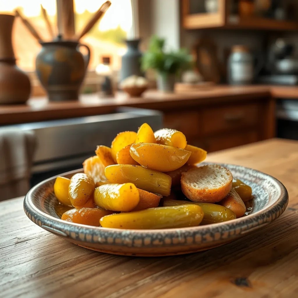 Homemade Bread and Butter Pickles recipe