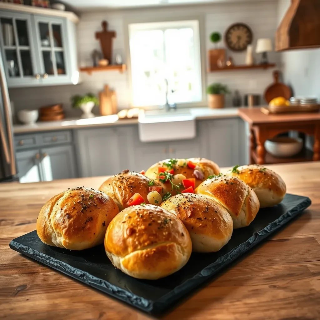 Homemade Sourdough Rolls recipe